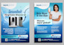 design a professional flyer or postcard